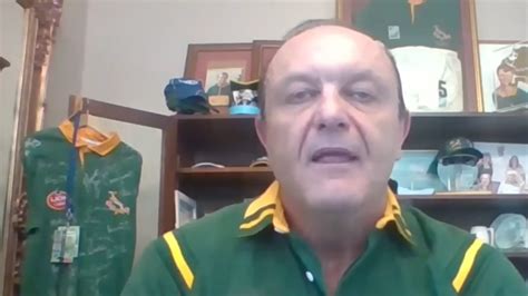 Less than month after BizNews interview, '95 RWC hero Strydom .